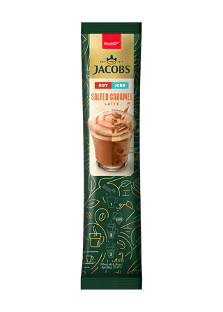 Salted caramel latte